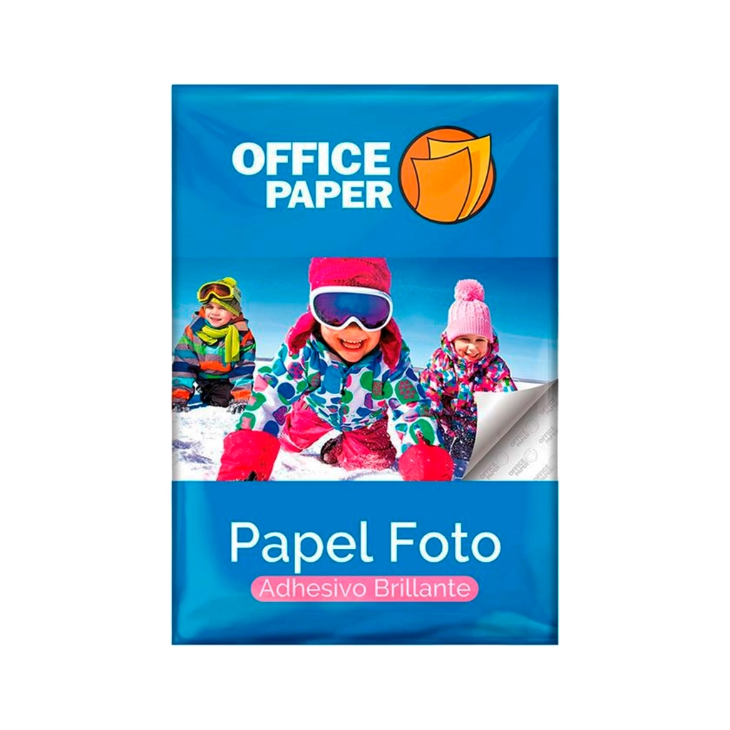 Papel Fotográfico Brillante Adhesivo 135 Gsm - A4/20 Hojas